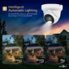 LDS8MD93BA-DL 8MP UHD Dual-light Mini Fixed lens Turret PoE IP Camera - Image 3